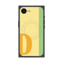 プレミアムスクエアケース with MagSafe［ オリジナル - initial color line - D yellow ］
