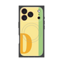 プレミアムスクエアケース with MagSafe［ オリジナル - initial color line - D yellow ］