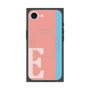 プレミアムスクエアケース with MagSafe［ オリジナル - initial color line - E pink ］
