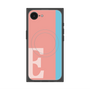 プレミアムスクエアケース with MagSafe［ オリジナル - initial color line - E pink ］