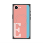 プレミアムスクエアケース with MagSafe［ オリジナル - initial color line - E pink ］