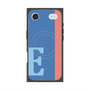 プレミアムスクエアケース with MagSafe［ オリジナル - initial color line - E blue ］