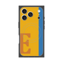 プレミアムスクエアケース with MagSafe［ オリジナル - initial color line - E orange ］