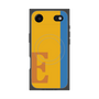 プレミアムスクエアケース with MagSafe［ オリジナル - initial color line - E orange ］