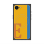 プレミアムスクエアケース with MagSafe［ オリジナル - initial color line - E orange ］