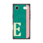 プレミアムスクエアケース with MagSafe［ オリジナル - initial color line - E green ］