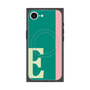プレミアムスクエアケース with MagSafe［ オリジナル - initial color line - E green ］