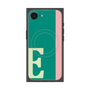 プレミアムスクエアケース with MagSafe［ オリジナル - initial color line - E green ］