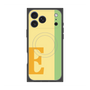 プレミアムスクエアケース with MagSafe［ オリジナル - initial color line - E yellow ］