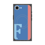 プレミアムスクエアケース with MagSafe［ オリジナル - initial color line - F blue ］