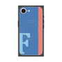 プレミアムスクエアケース with MagSafe［ オリジナル - initial color line - F blue ］