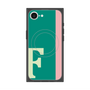 プレミアムスクエアケース with MagSafe［ オリジナル - initial color line - F green ］