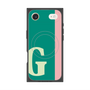プレミアムスクエアケース with MagSafe［ オリジナル - initial color line - G green ］