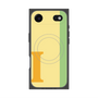 プレミアムスクエアケース with MagSafe［ オリジナル - initial color line - I yellow ］