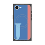 プレミアムスクエアケース with MagSafe［ オリジナル - initial color line - J blue ］