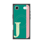 プレミアムスクエアケース with MagSafe［ オリジナル - initial color line - J green ］