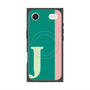 プレミアムスクエアケース with MagSafe［ オリジナル - initial color line - J green ］