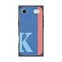 プレミアムスクエアケース with MagSafe［ オリジナル - initial color line - K blue ］