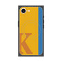 プレミアムスクエアケース with MagSafe［ オリジナル - initial color line - K orange ］