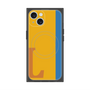 プレミアムスクエアケース with MagSafe［ オリジナル - initial color line - L orange ］