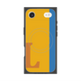 プレミアムスクエアケース with MagSafe［ オリジナル - initial color line - L orange ］