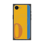 プレミアムスクエアケース with MagSafe［ オリジナル - initial color line - O orange ］