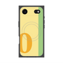 プレミアムスクエアケース with MagSafe［ オリジナル - initial color line - O yellow ］