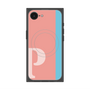 プレミアムスクエアケース with MagSafe［ オリジナル - initial color line - P pink ］