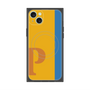 プレミアムスクエアケース with MagSafe［ オリジナル - initial color line - P orange ］