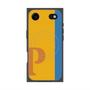 プレミアムスクエアケース with MagSafe［ オリジナル - initial color line - P orange ］
