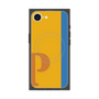 プレミアムスクエアケース with MagSafe［ オリジナル - initial color line - P orange ］