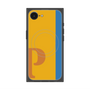プレミアムスクエアケース with MagSafe［ オリジナル - initial color line - P orange ］