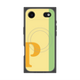 プレミアムスクエアケース with MagSafe［ オリジナル - initial color line - P yellow ］