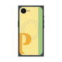 プレミアムスクエアケース with MagSafe［ オリジナル - initial color line - P yellow ］