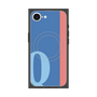 プレミアムスクエアケース with MagSafe［ オリジナル - initial color line - Q blue ］