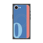 プレミアムスクエアケース with MagSafe［ オリジナル - initial color line - Q blue ］