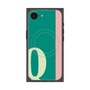 プレミアムスクエアケース with MagSafe［ オリジナル - initial color line - Q green ］
