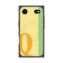 プレミアムスクエアケース with MagSafe［ オリジナル - initial color line - Q yellow ］