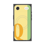 プレミアムスクエアケース with MagSafe［ オリジナル - initial color line - Q yellow ］