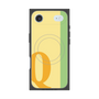 プレミアムスクエアケース with MagSafe［ オリジナル - initial color line - Q yellow ］