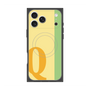 プレミアムスクエアケース with MagSafe［ オリジナル - initial color line - Q yellow ］