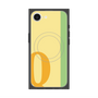 プレミアムスクエアケース with MagSafe［ オリジナル - initial color line - Q yellow ］