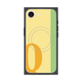 プレミアムスクエアケース with MagSafe［ オリジナル - initial color line - Q yellow ］