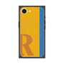 プレミアムスクエアケース with MagSafe［ オリジナル - initial color line - R orange ］