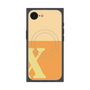 プレミアムスクエアケース with MagSafe［ オリジナル - initial two tone - X orange ］