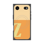 プレミアムスクエアケース with MagSafe［ オリジナル - initial two tone - Z orange ］