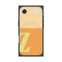 プレミアムスクエアケース with MagSafe［ オリジナル - initial two tone - Z orange ］