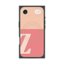プレミアムスクエアケース with MagSafe［ オリジナル - initial two tone - Z pink ］