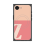 プレミアムスクエアケース with MagSafe［ オリジナル - initial two tone - Z pink ］