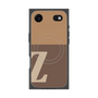 プレミアムスクエアケース with MagSafe［ オリジナル - initial two tone - Z brown ］